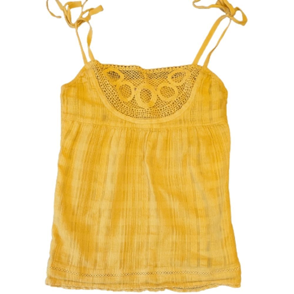 Madewell Eliot Yellow Tank Top